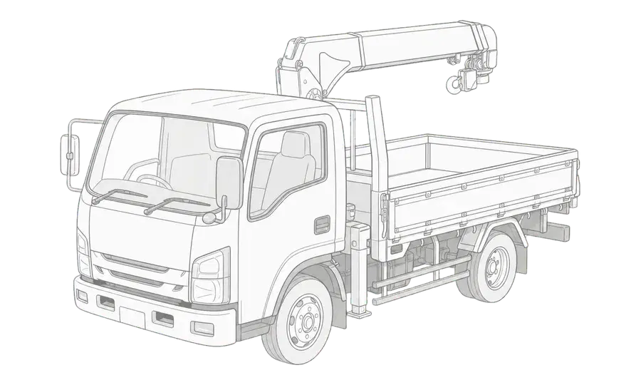 クレーン車の中古トラック