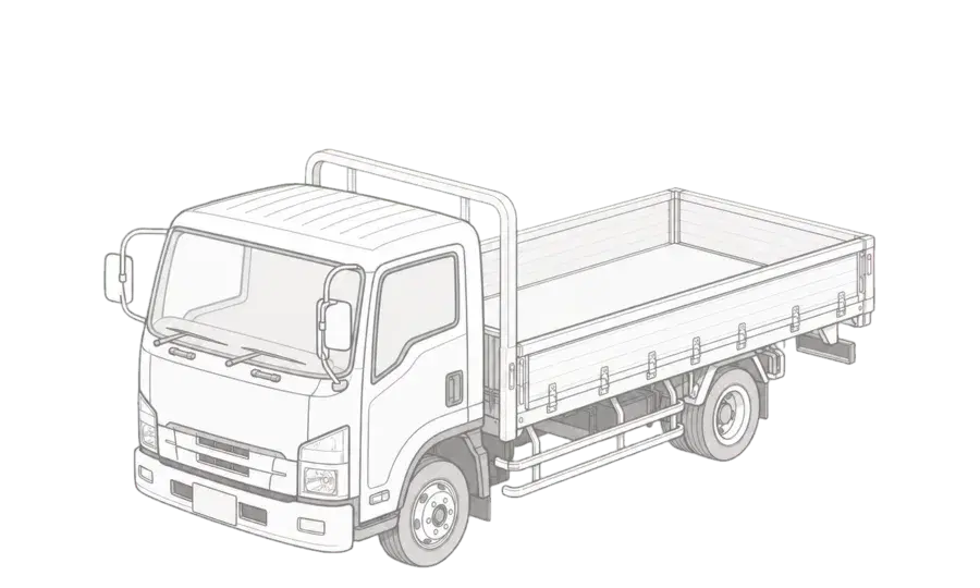 平ボディの中古トラック